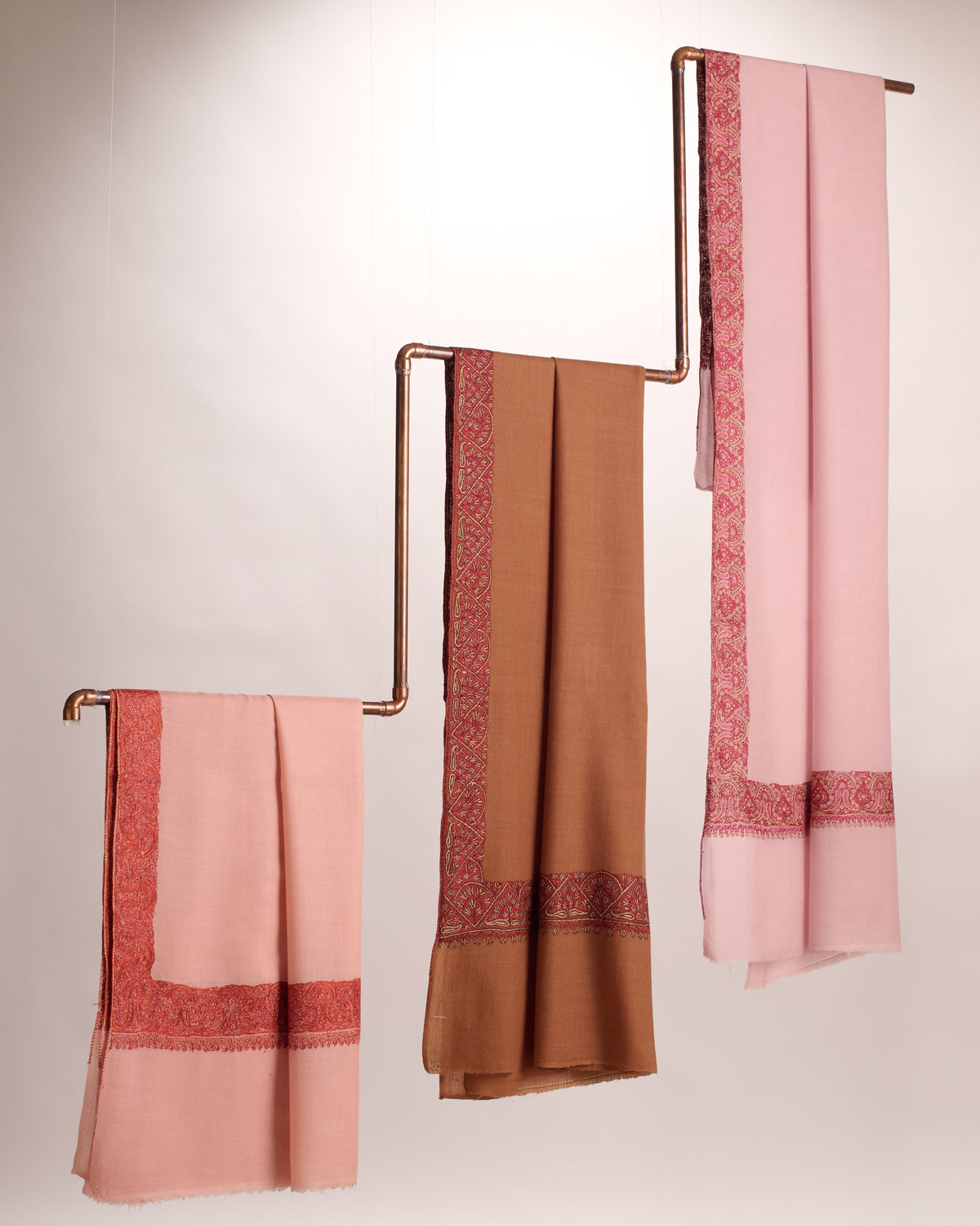 Cashmina Royal - Cashmina Double Hashi Border Shawl