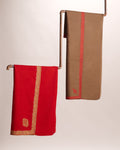 Hashi Grande - Cashmina Big Hashi Border Shawl