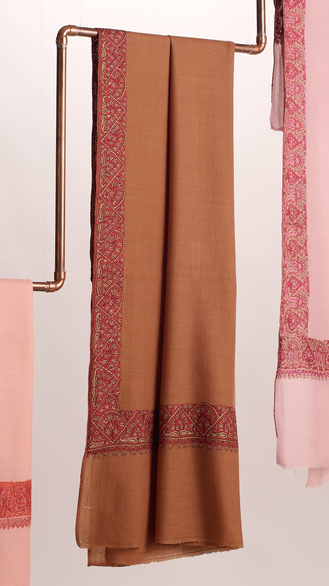 Cashmina Royal - Cashmina Double Hashi Border Shawl