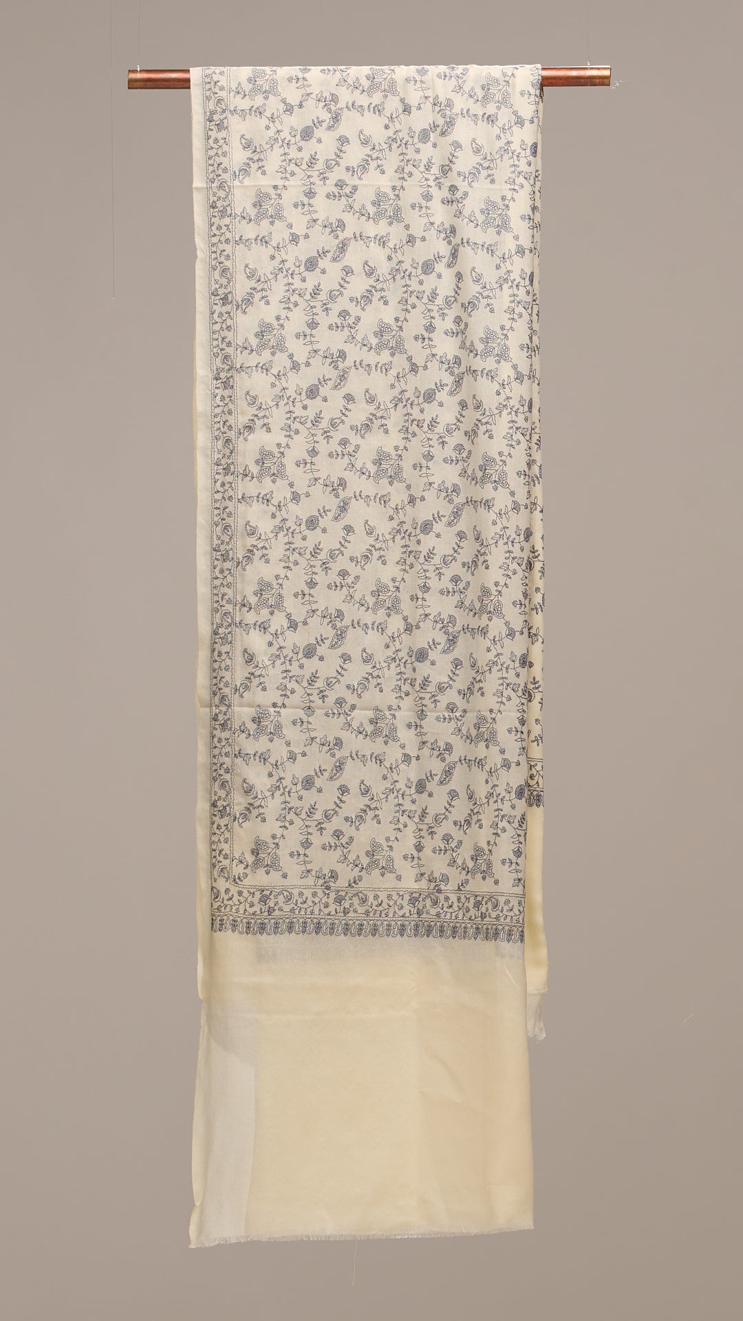 Sozni Jaal - Fine Wool Sozni Jaal Shawl