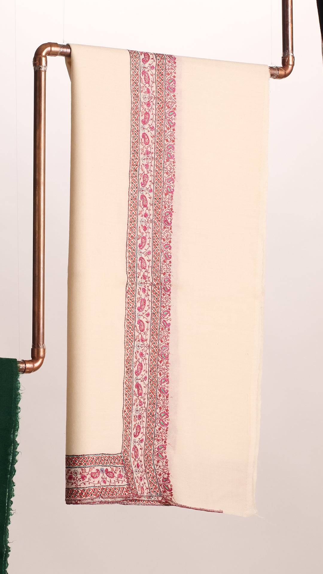 Cashmina Royal - Cashmina Double Hashi Border Shawl