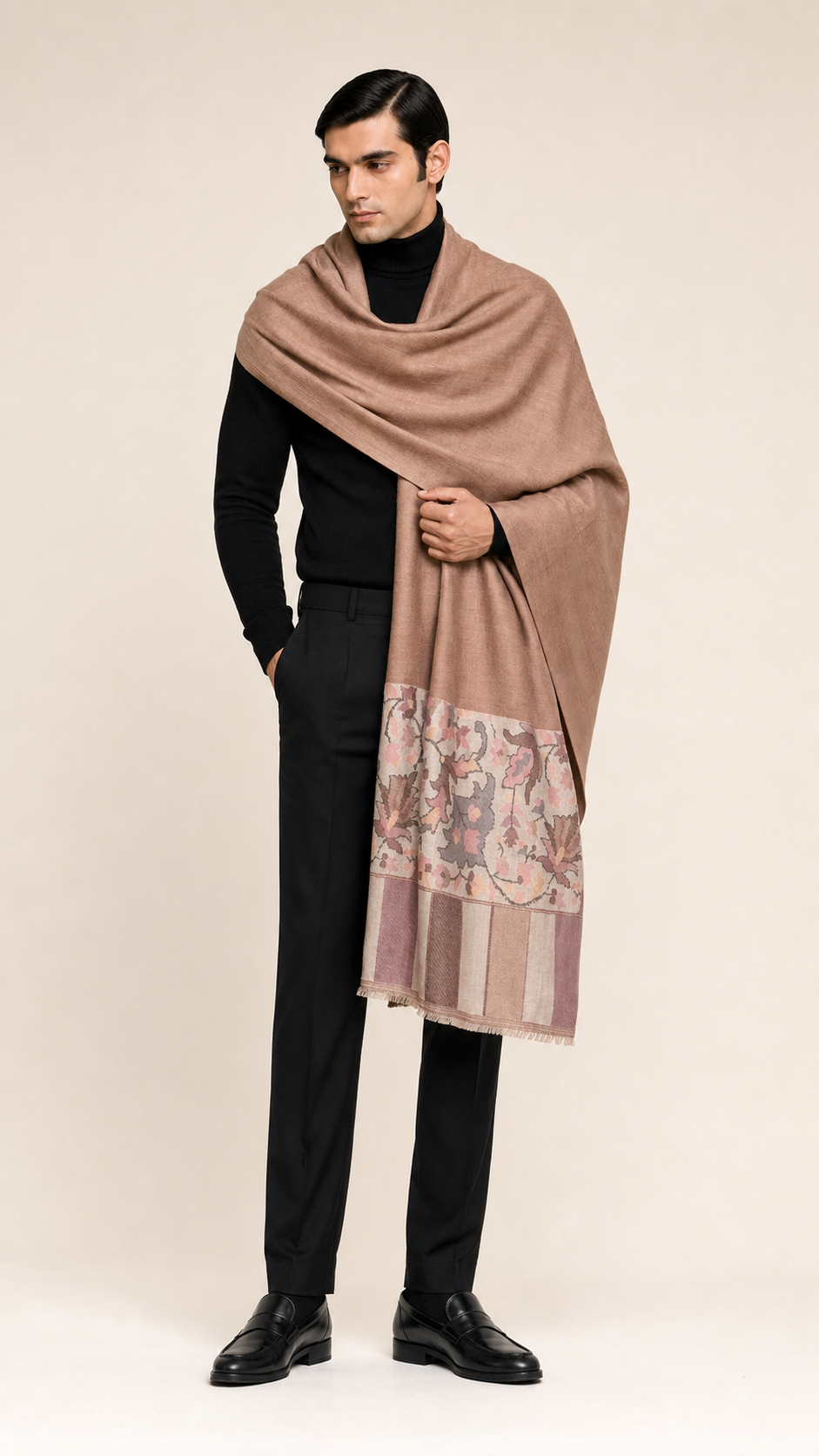 Kani Crest - Kani Border Shawl