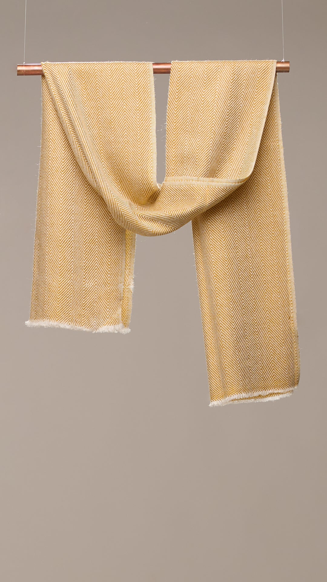 Chevron Core - Fine Wool Chevron Weave Muffler