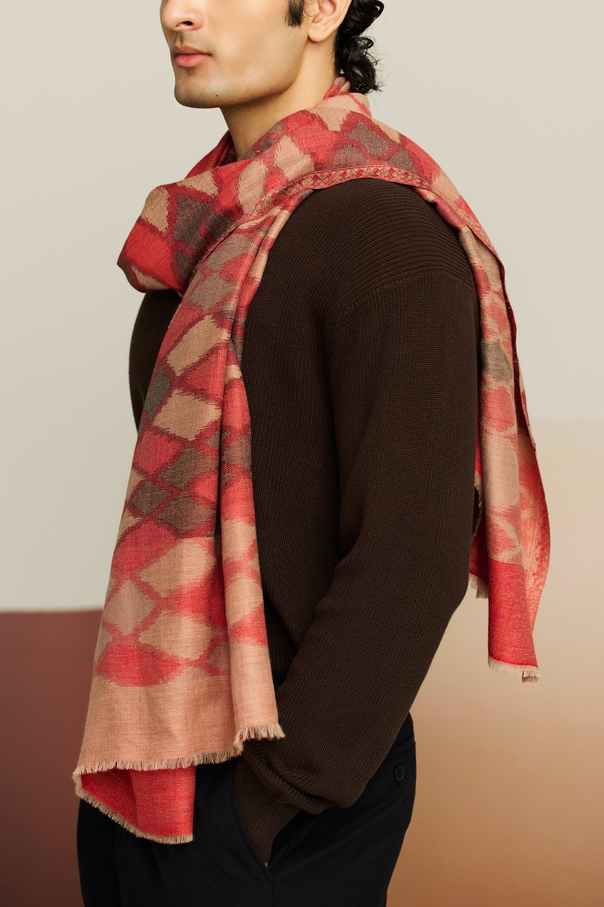 Ikkat - Ikkat Pattern Stole