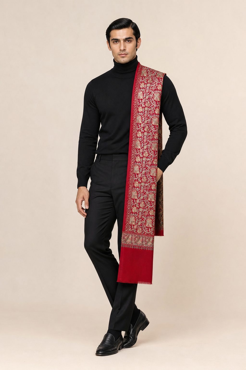 Ari Bloom - Ari Embroidered Stole