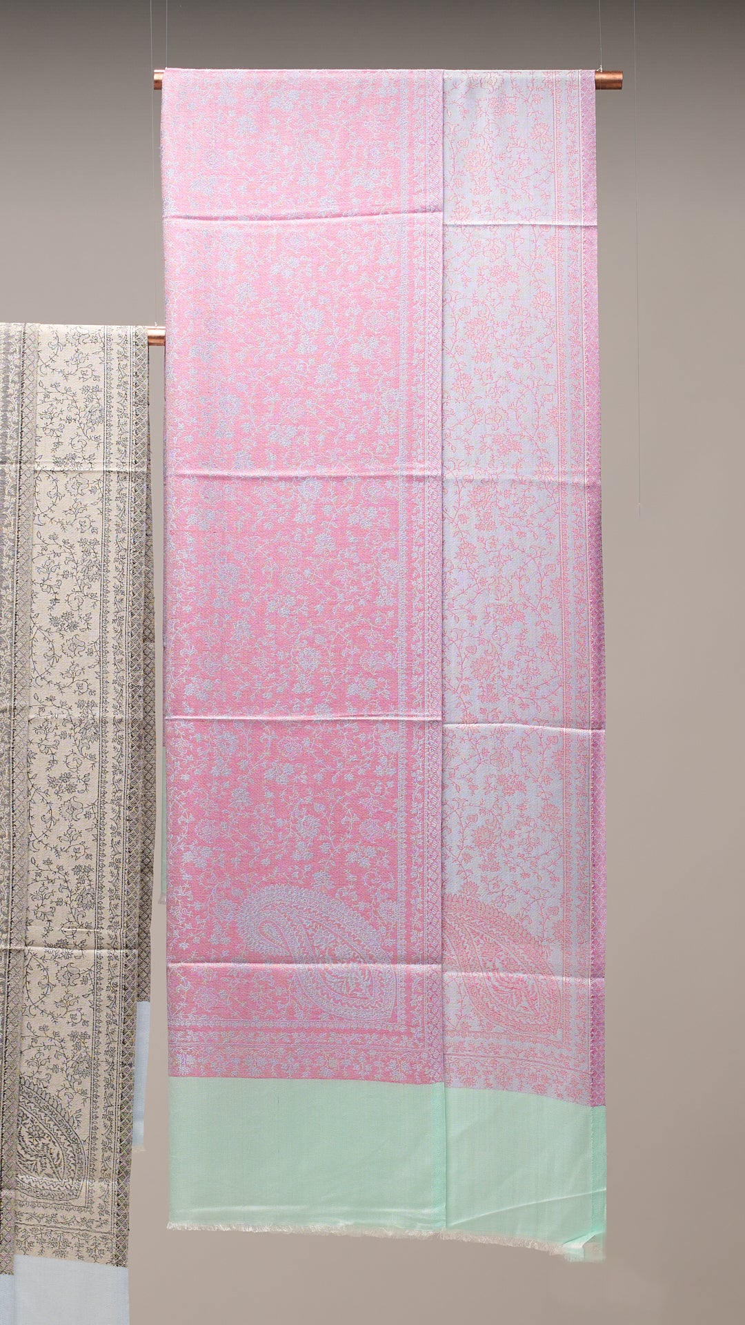 Jaal - Fine Jali Weave Reversible Stole
