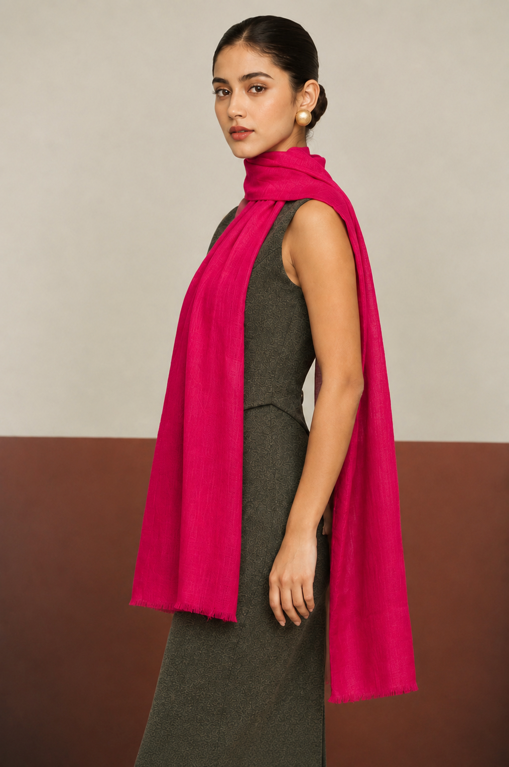Aurum Plain - Pure Wool Classic Shawl