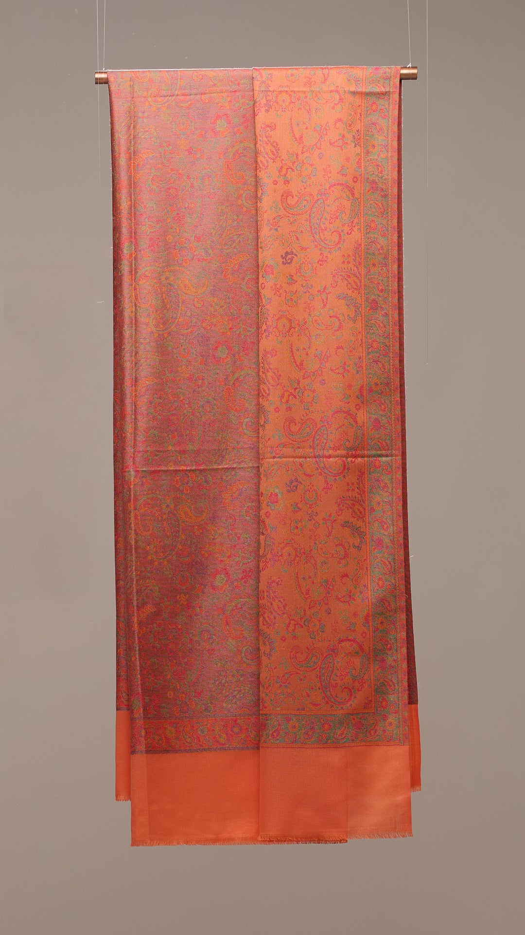 Jamavar Core - Classic Jamavar Reversible Shawl