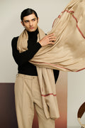 Hashi Sozi Noir - Sozni Embroidered Shawl