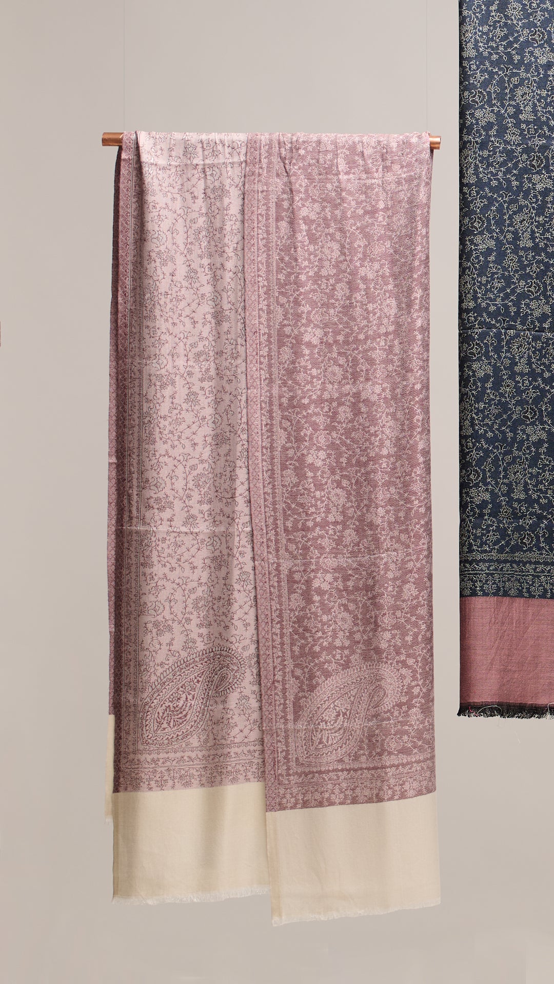 Jaal - Fine Jali Weave Reversible Stole