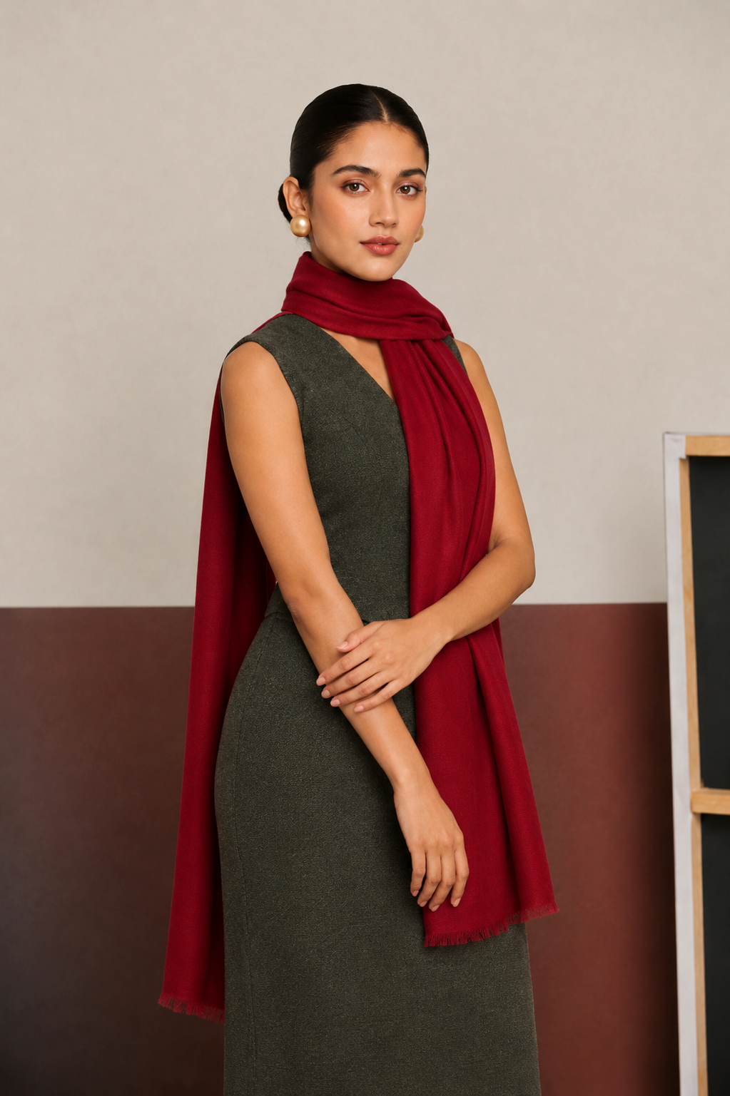 Aurum Plain - Pure Wool Classic Shawl