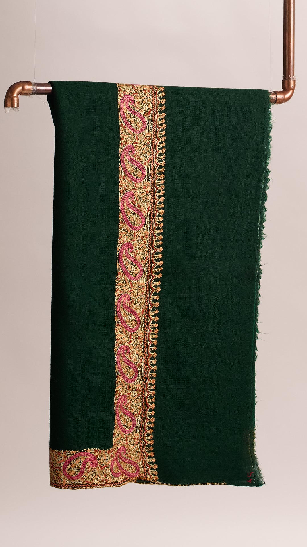 Cashmina Royal - Cashmina Double Hashi Border Shawl