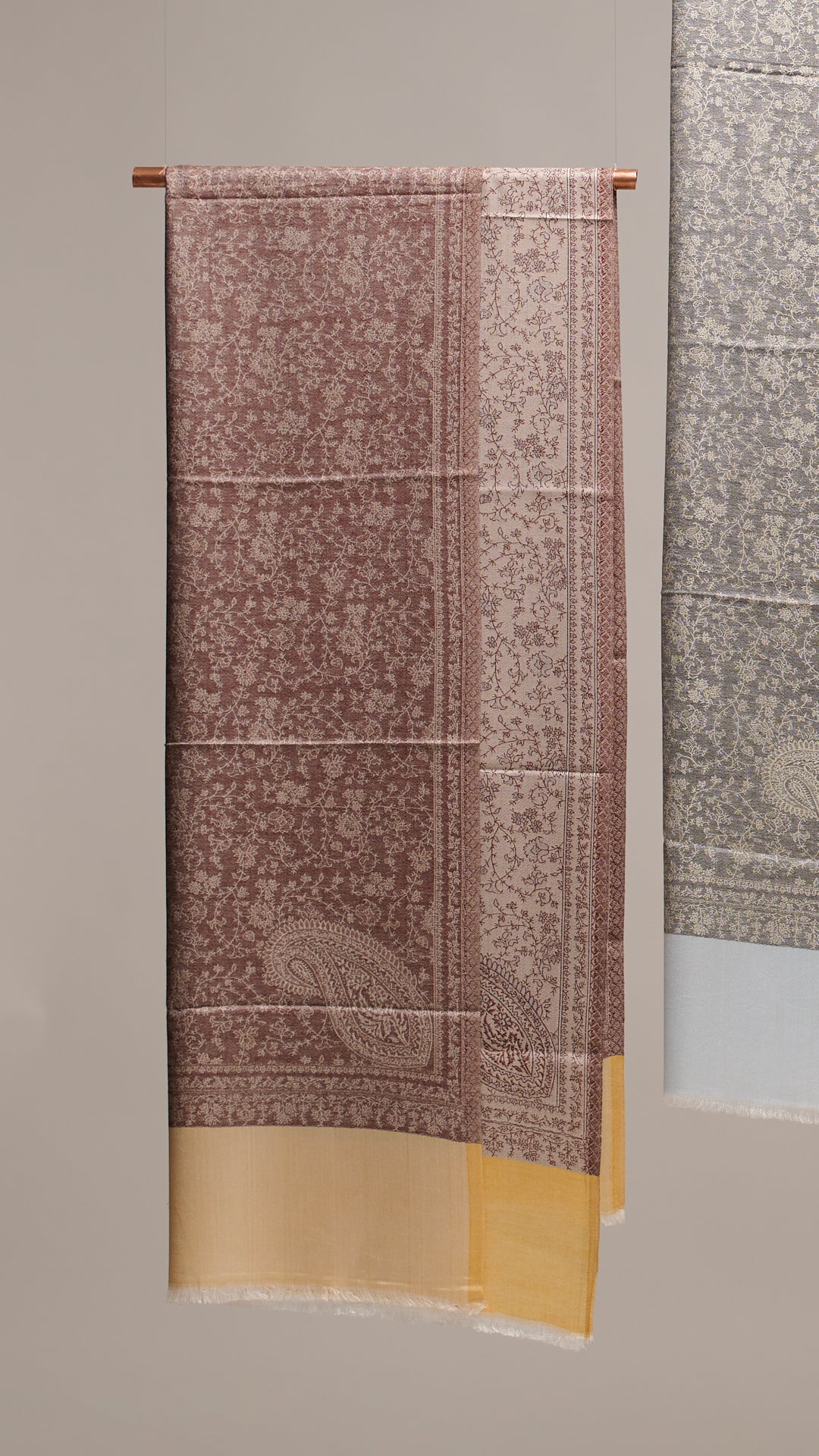 Jaal - Fine Jali Weave Reversible Stole