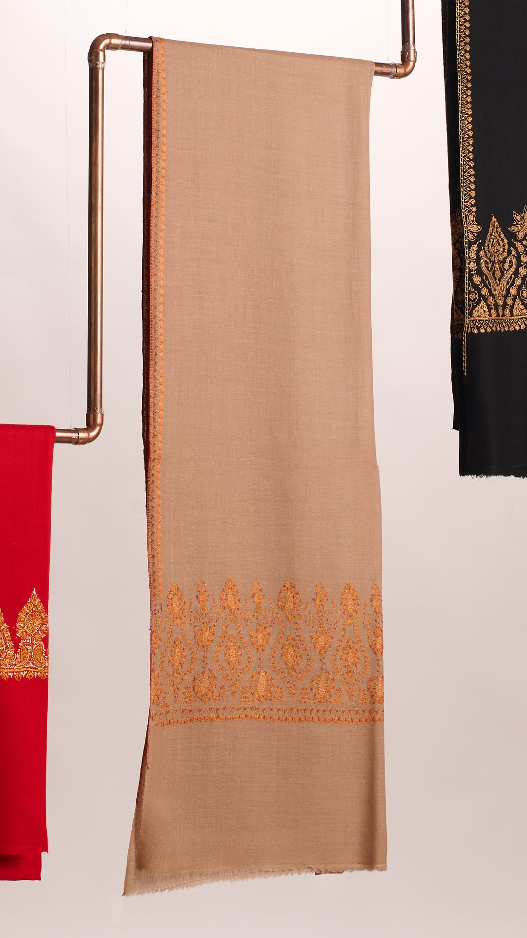 Cashmina Palla - Cashmina Palla Embroidery Shawl