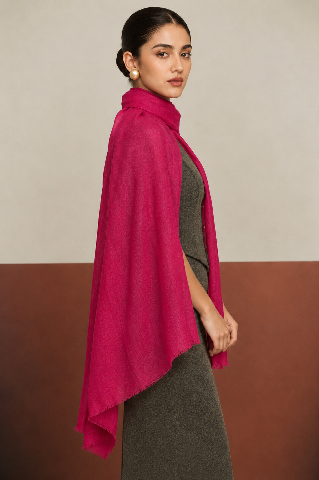 Aurum Plain - Pure Wool Classic Shawl