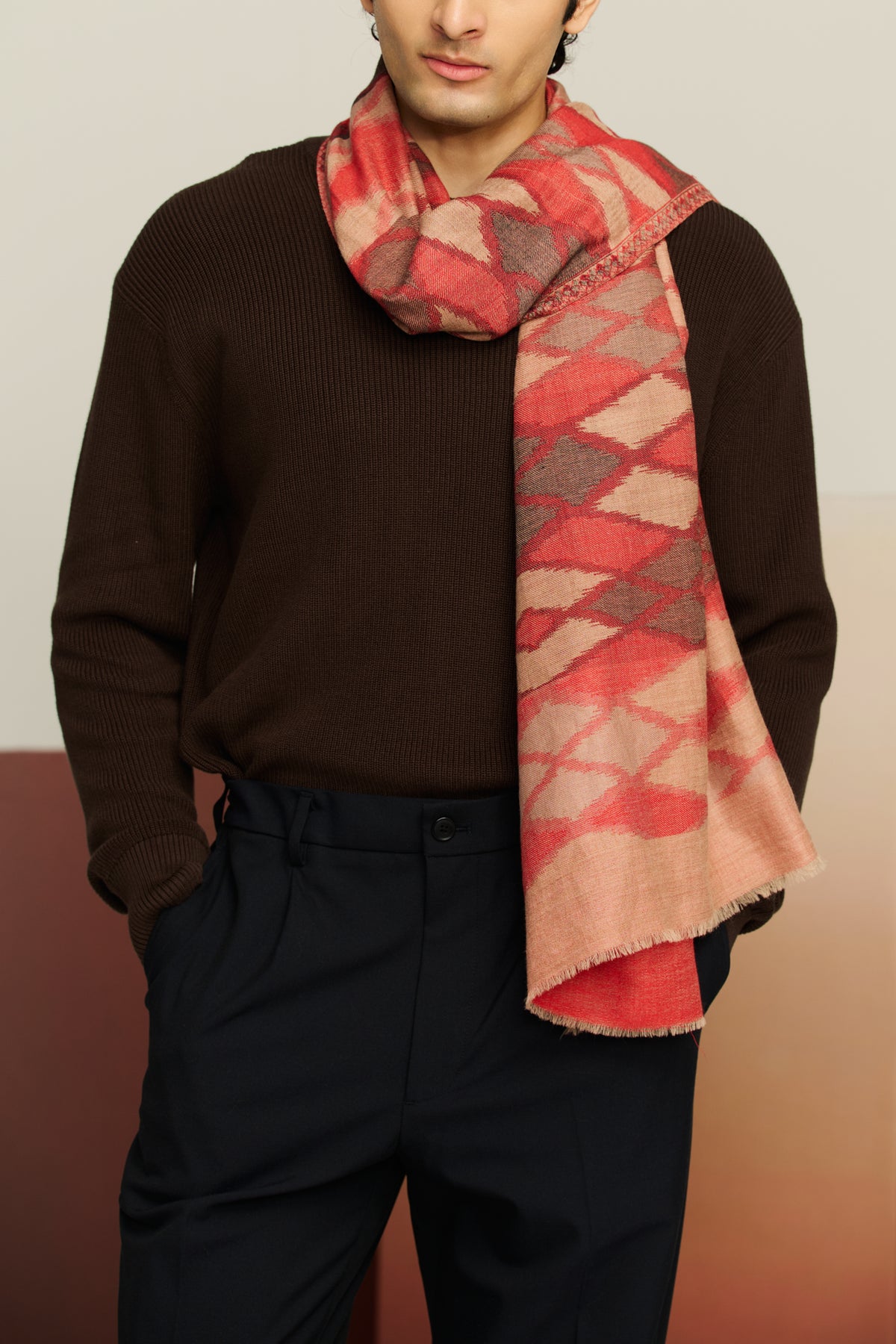 Ikkat - Ikkat Pattern Stole