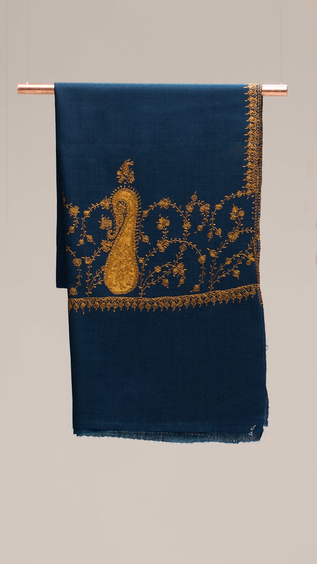 Sozni Luxe - Sozni Border Cashmina Stole