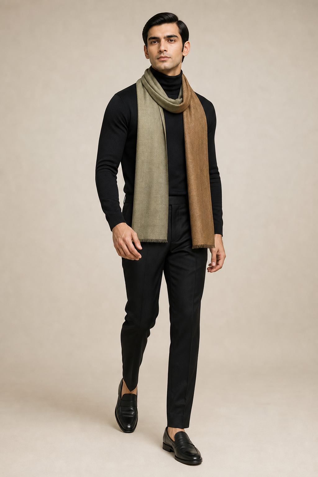 Zari Glow - Zari Reversible Stole