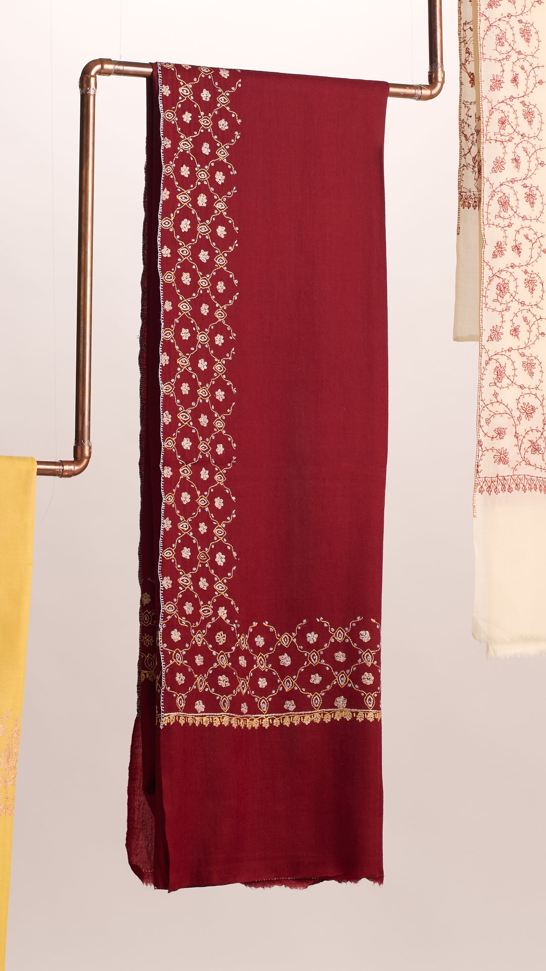 Cashmina Jali - Cashmina Jali Door Shawl