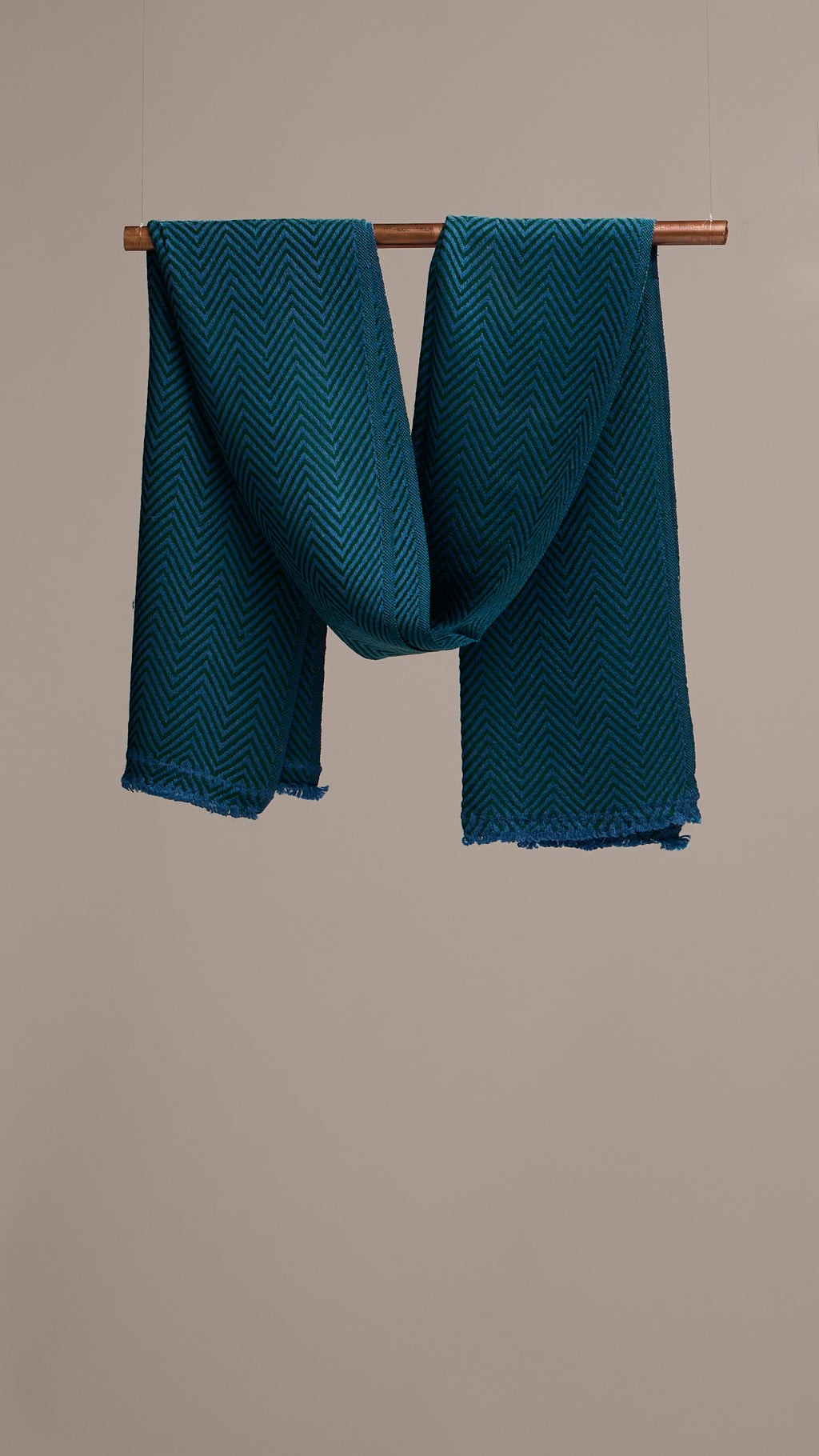 Chevron Core - Fine Wool Chevron Weave Muffler