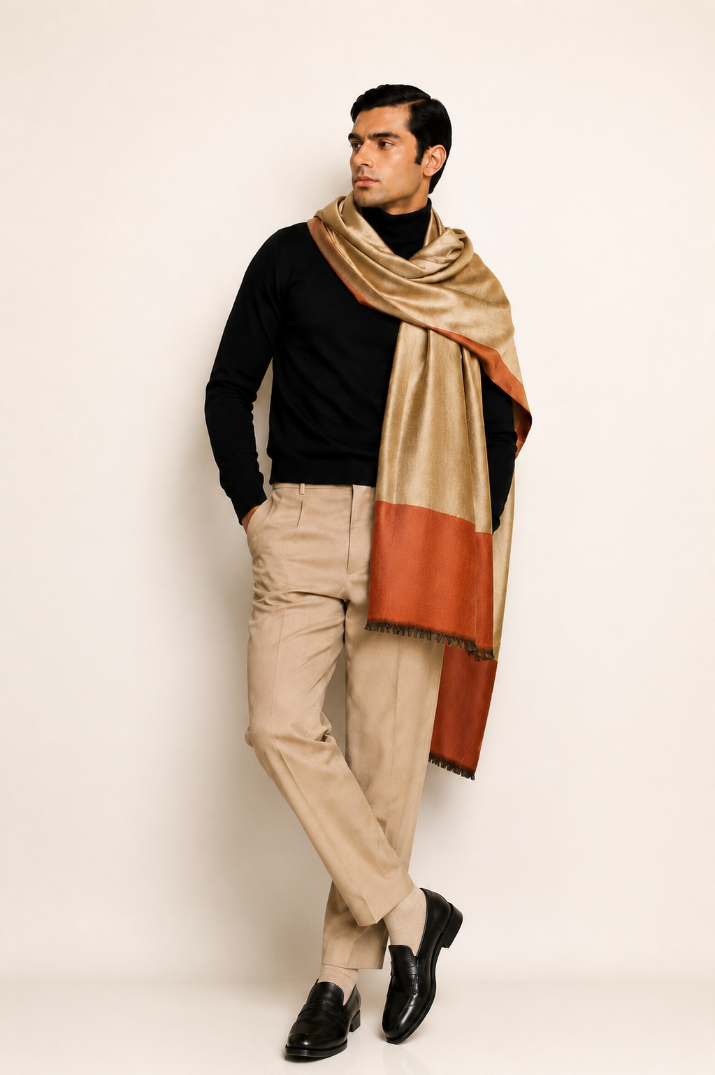 Moon Flip - Reversible Moonlight Stole