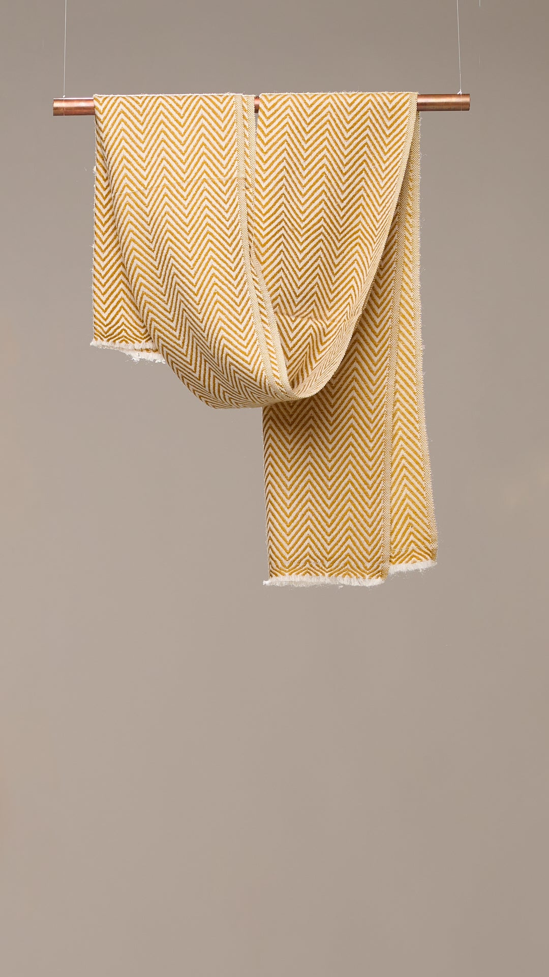 Chevron Core - Fine Wool Chevron Weave Muffler