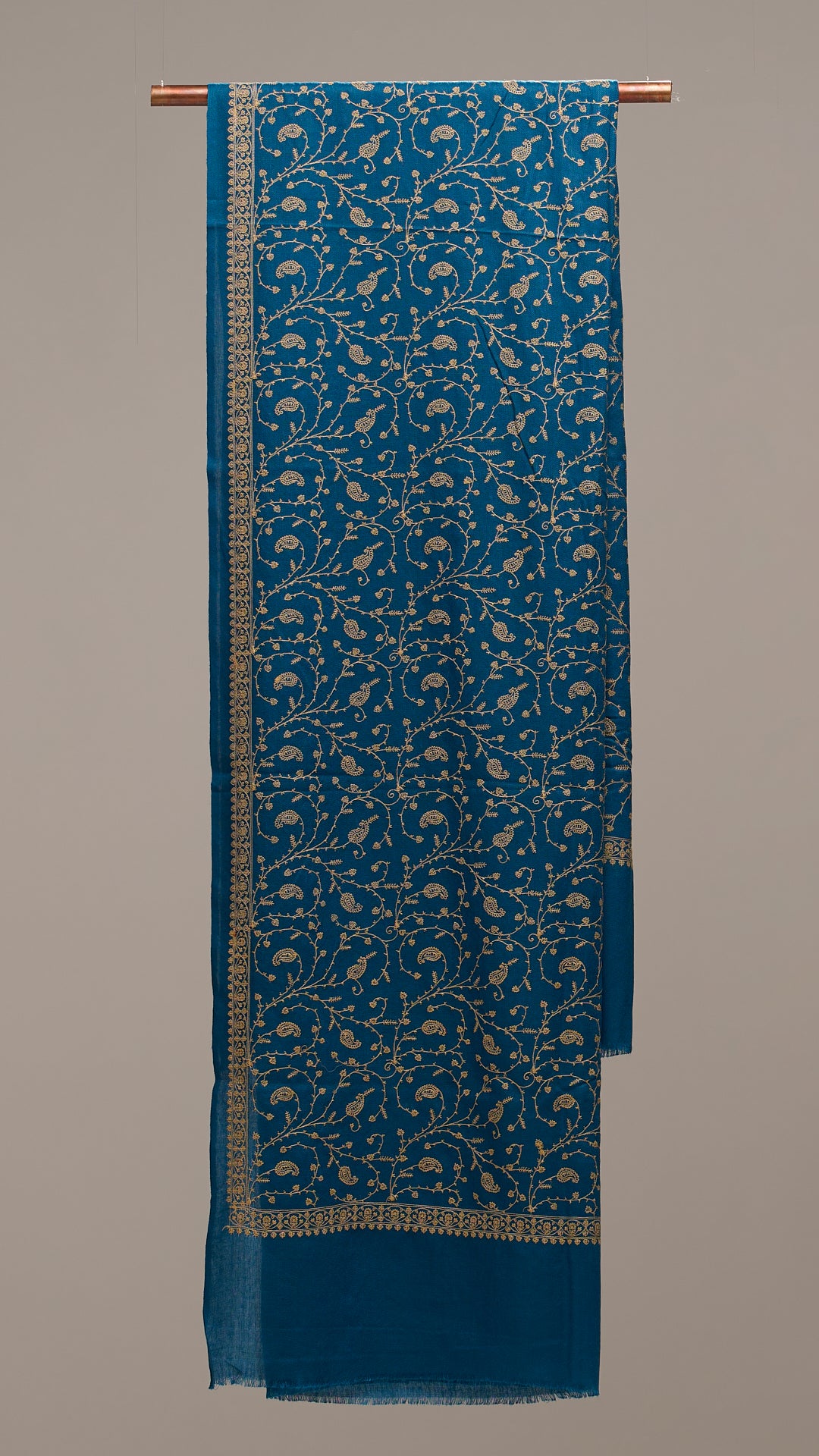 Sozni Jaal - Fine Wool Sozni Jaal Shawl