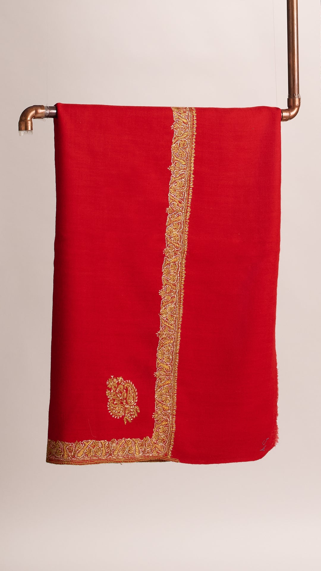 Hashi Grande - Cashmina Big Hashi Border Shawl