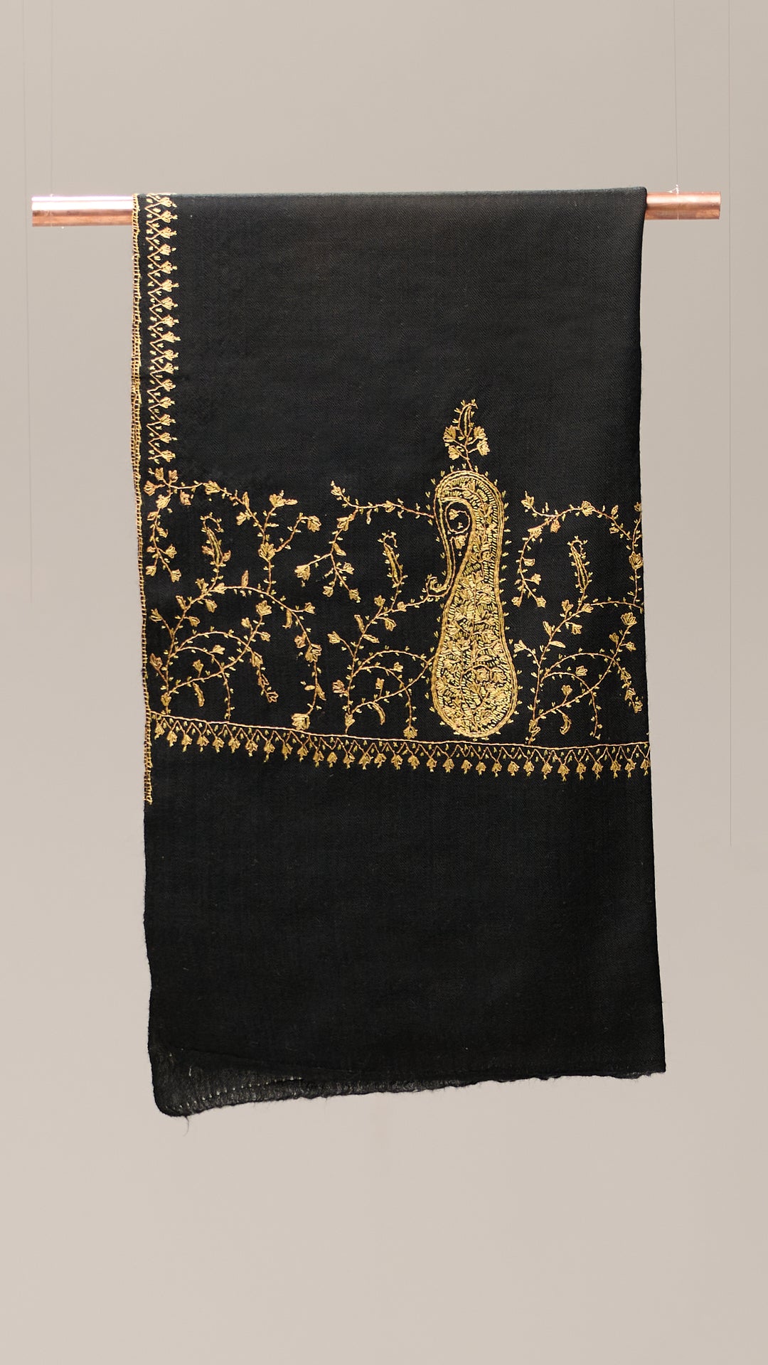 Sozni Luxe - Sozni Border Cashmina Stole