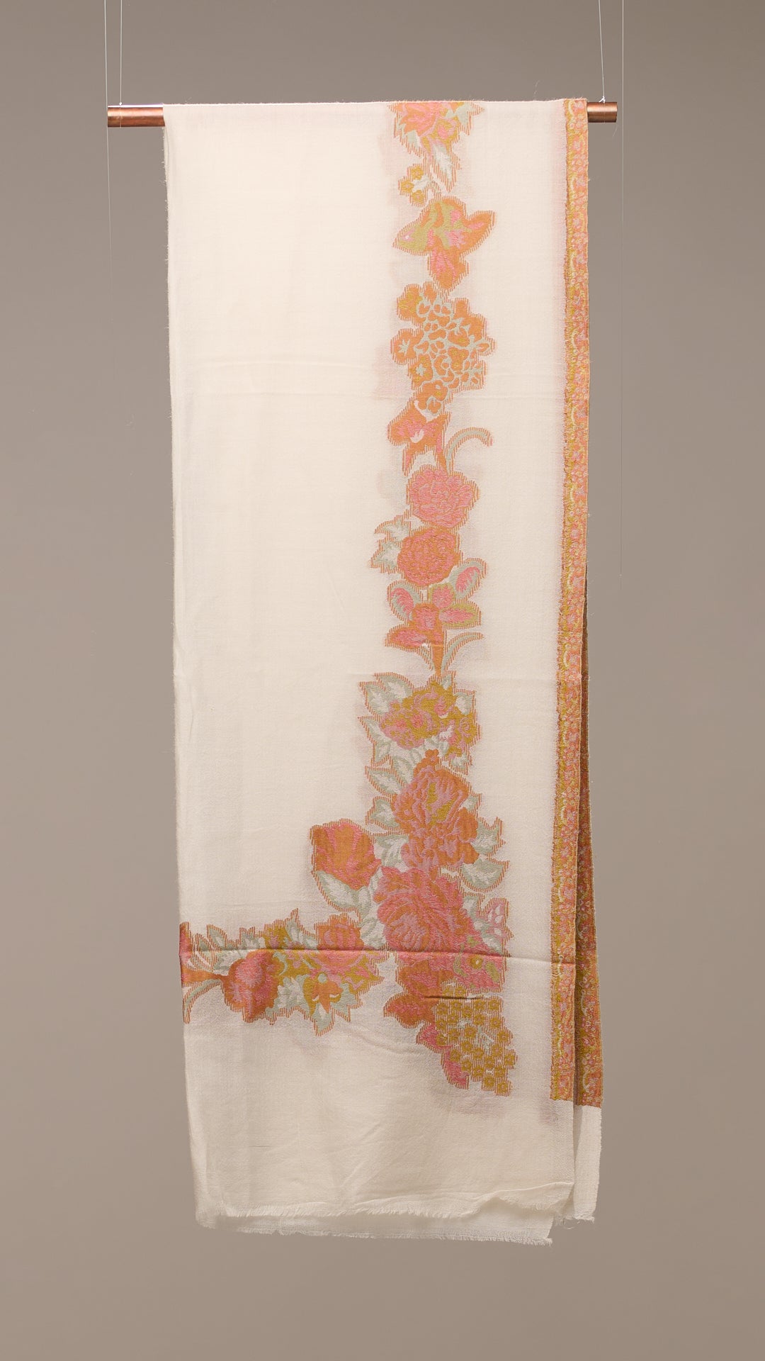 GOWHER Roseline - Floral Rose Border Stole
