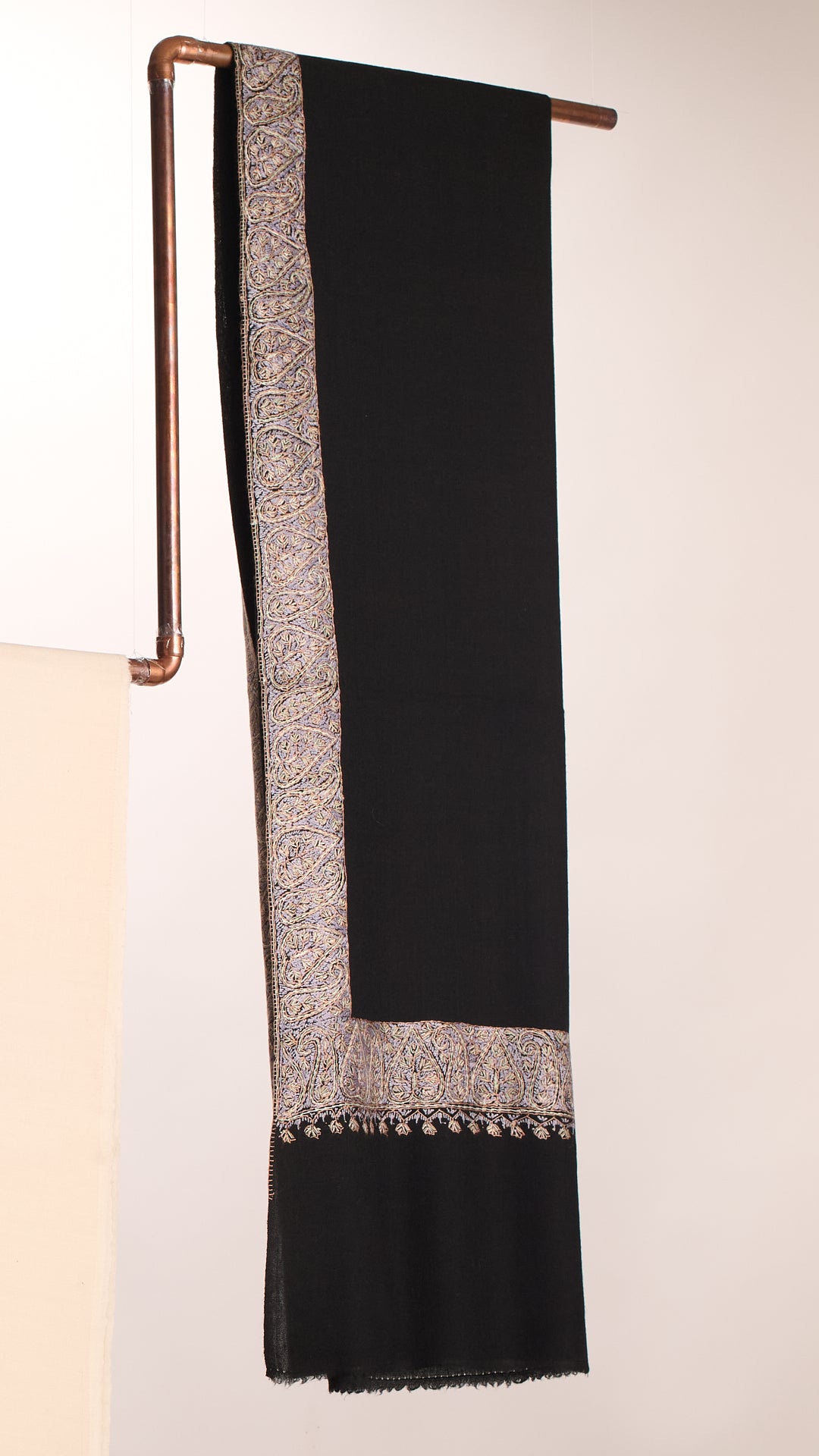 Cashmina Royal - Cashmina Double Hashi Border Shawl