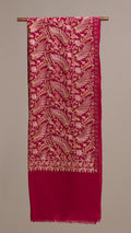 Nalki Soft - Fine Wool Nalki Work Stole