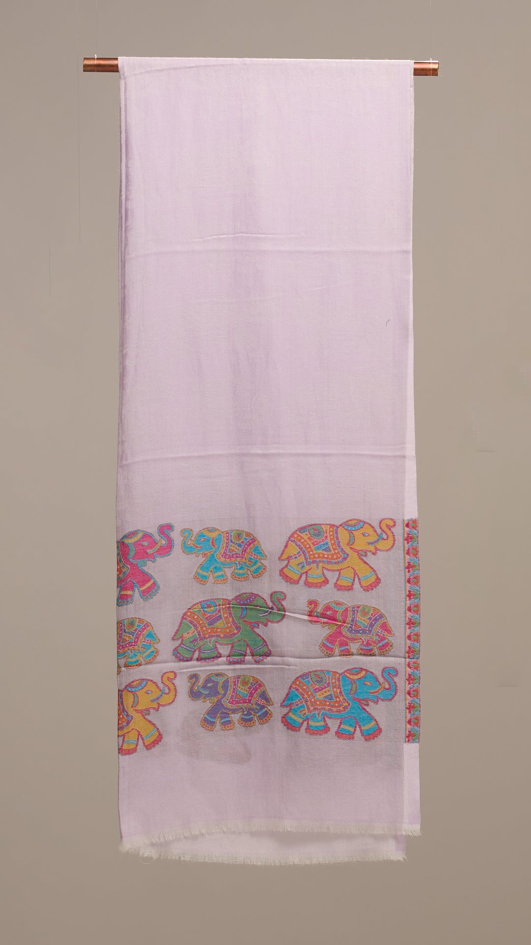 Elephant Line - Elephant Motif Stole