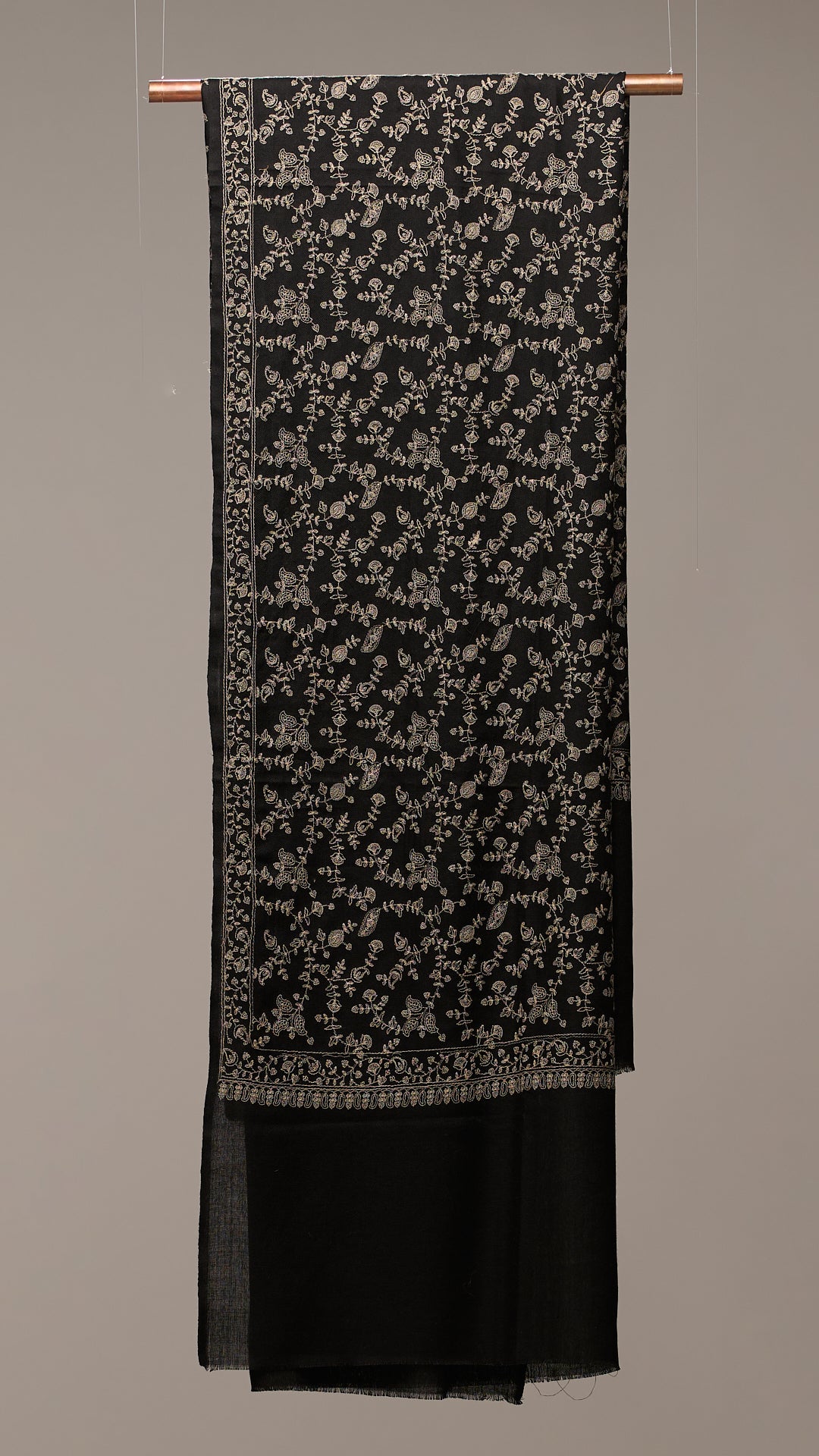 Sozni Jaal - Fine Wool Sozni Jaal Shawl