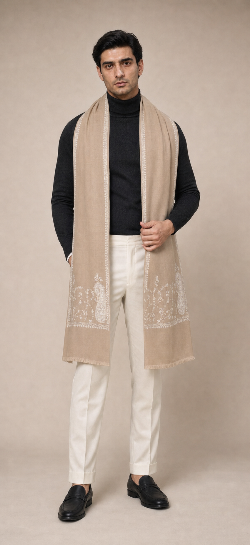 Cashmina Buti - Cashmina Palla Buti Shawl