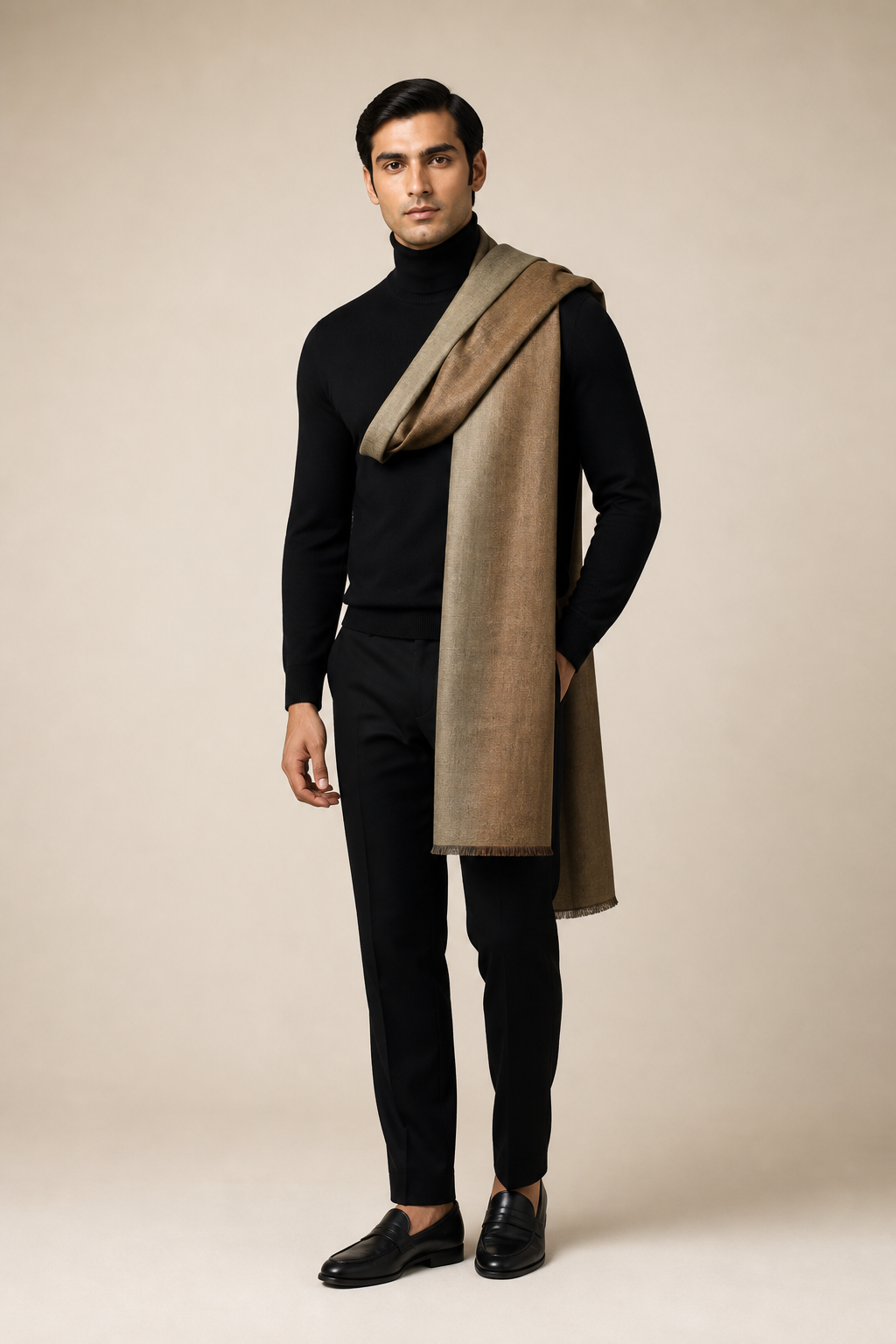 Zari Glow - Zari Reversible Stole