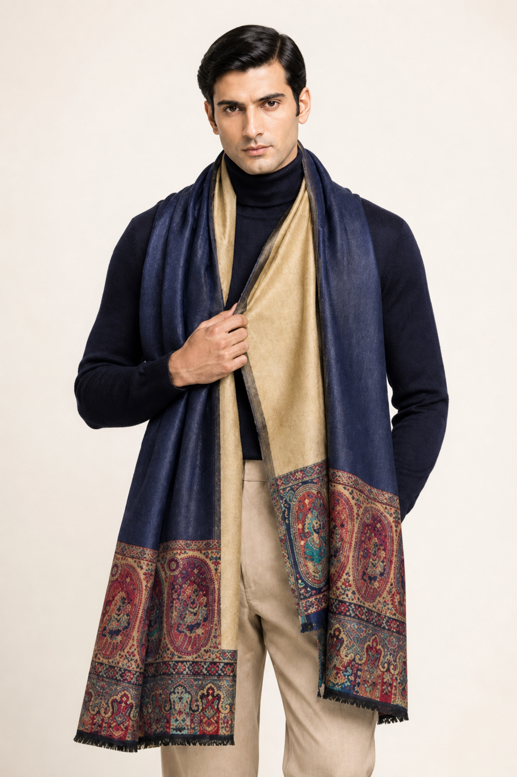 Royal Darbar - Royal Darbar Reversible Stole