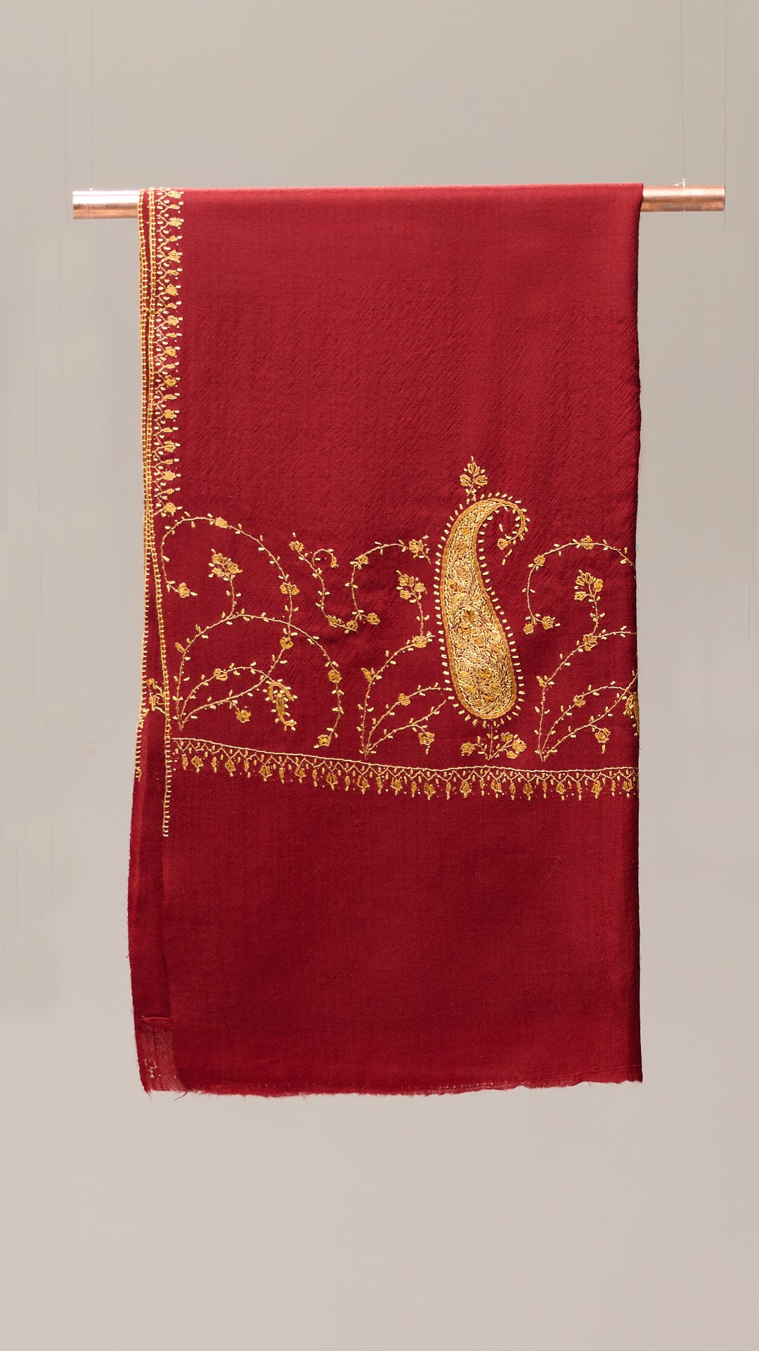 Sozni Luxe - Sozni Border Cashmina Stole