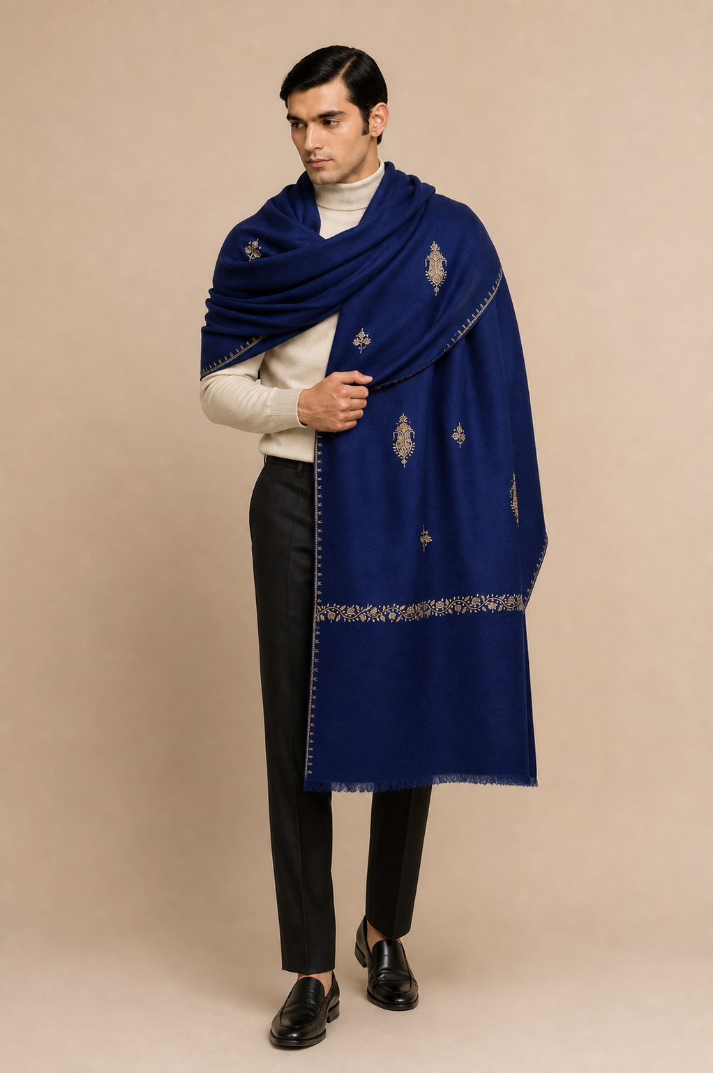 Cashmina Hashi - Cashmina Hashi Buti Shawl