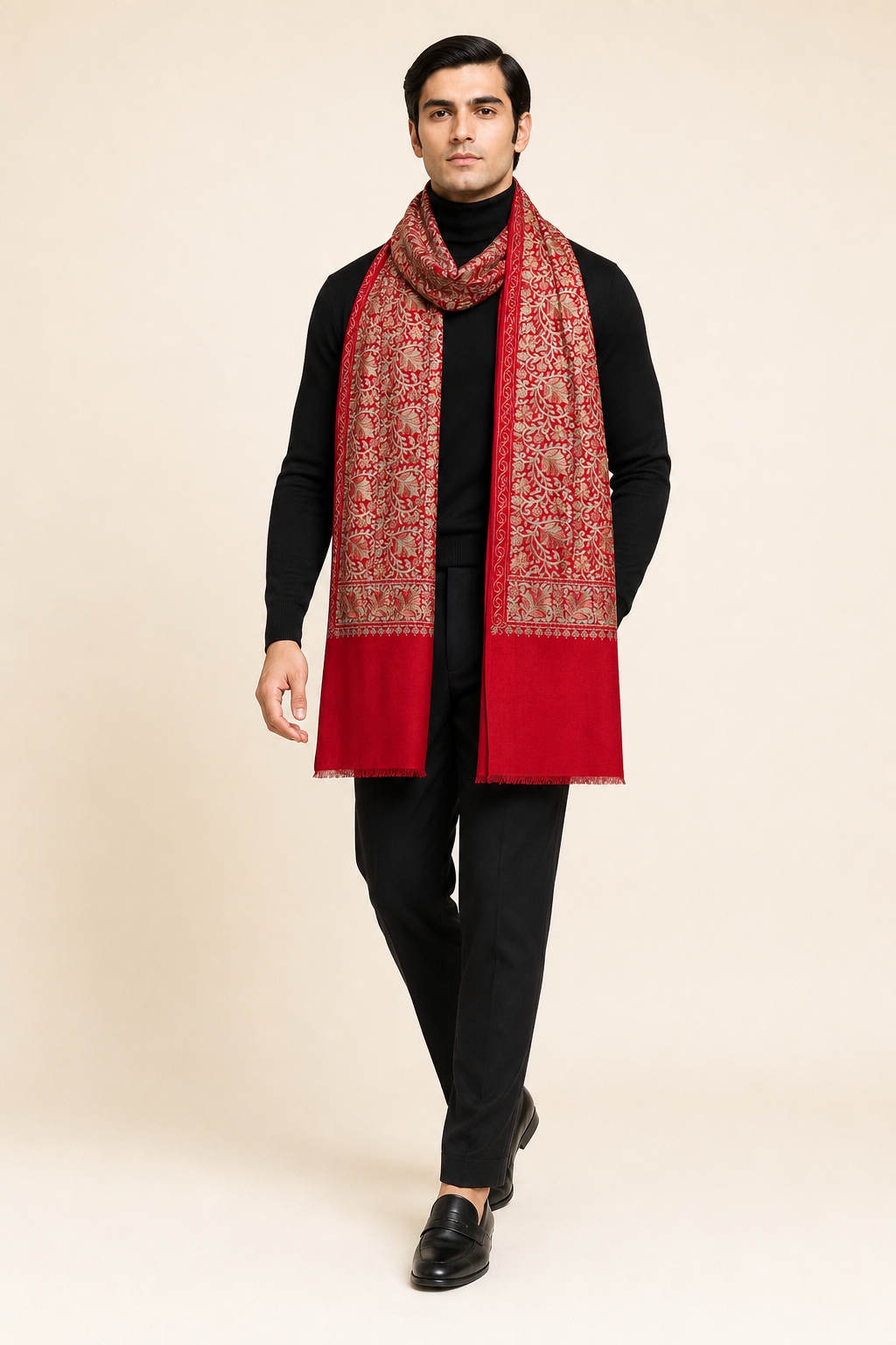 Ari Bloom - Ari Embroidered Stole